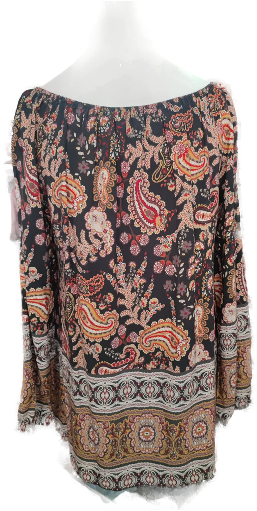 langärmelige Bluse / Tunika Gr. L – Bild 2