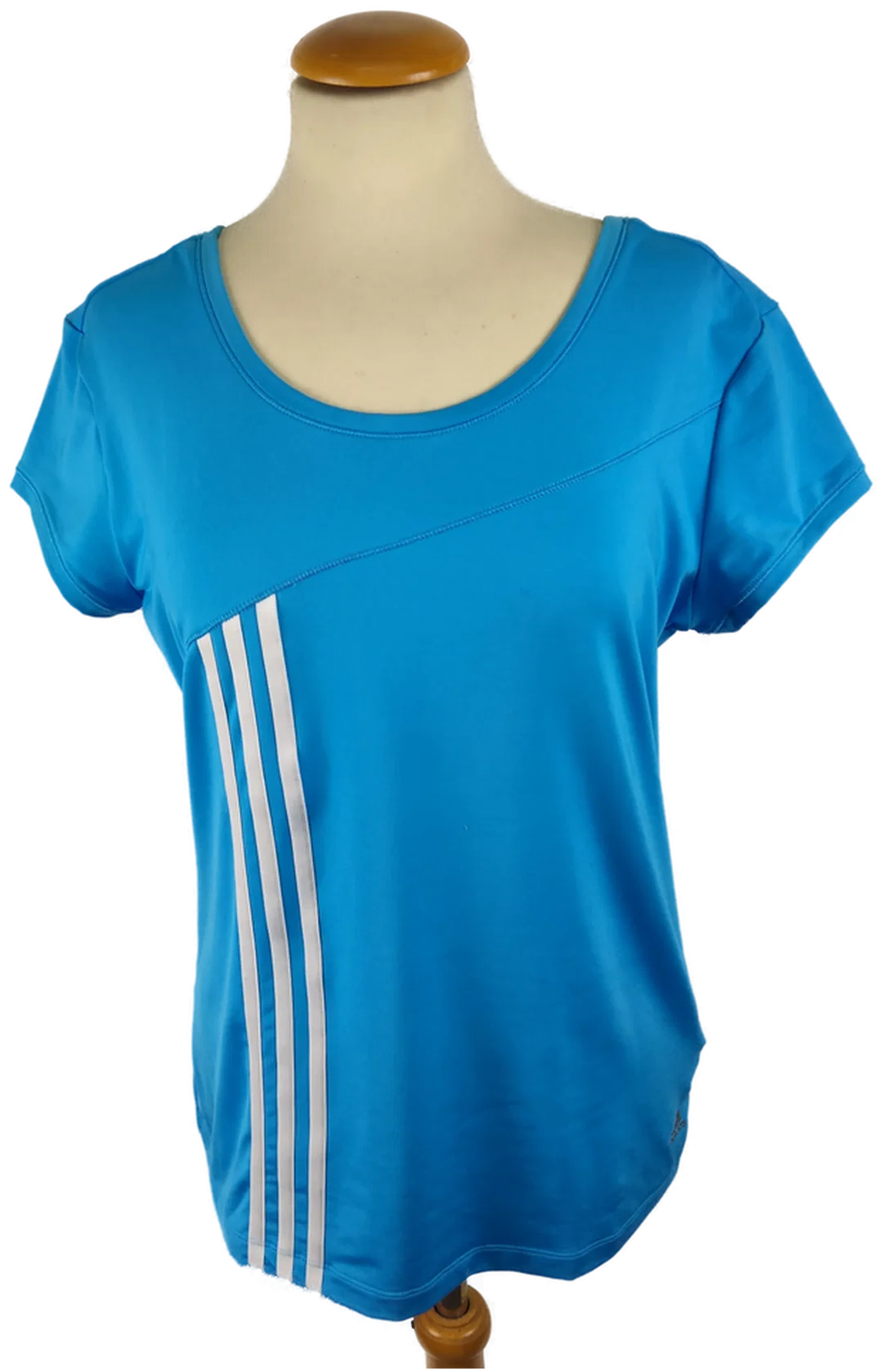 Adidas Damen T-Shirt Polyester Größe 44 | Trainingsfavorit - Bild 4
