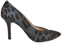 John Grey Damen Pumps Kunstfell, Animal Print - Größe 37,5 - Bild 2