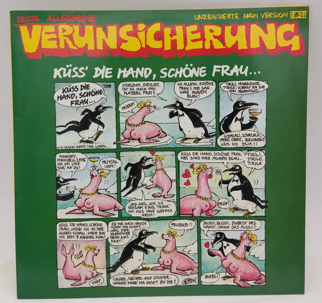 Langspielplatte - Erste Allgemeine Verunsicherung - Küss` die Hand, schöne Frau... - Bild 2