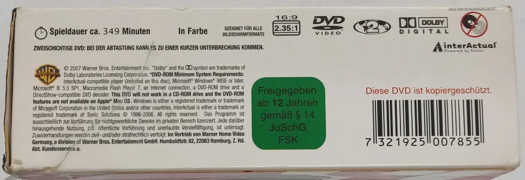 DVD 3 Disc's Ocean's 11, 12 ,13 mit George Clooney, Brad Pitt, ..........  – Bild 3