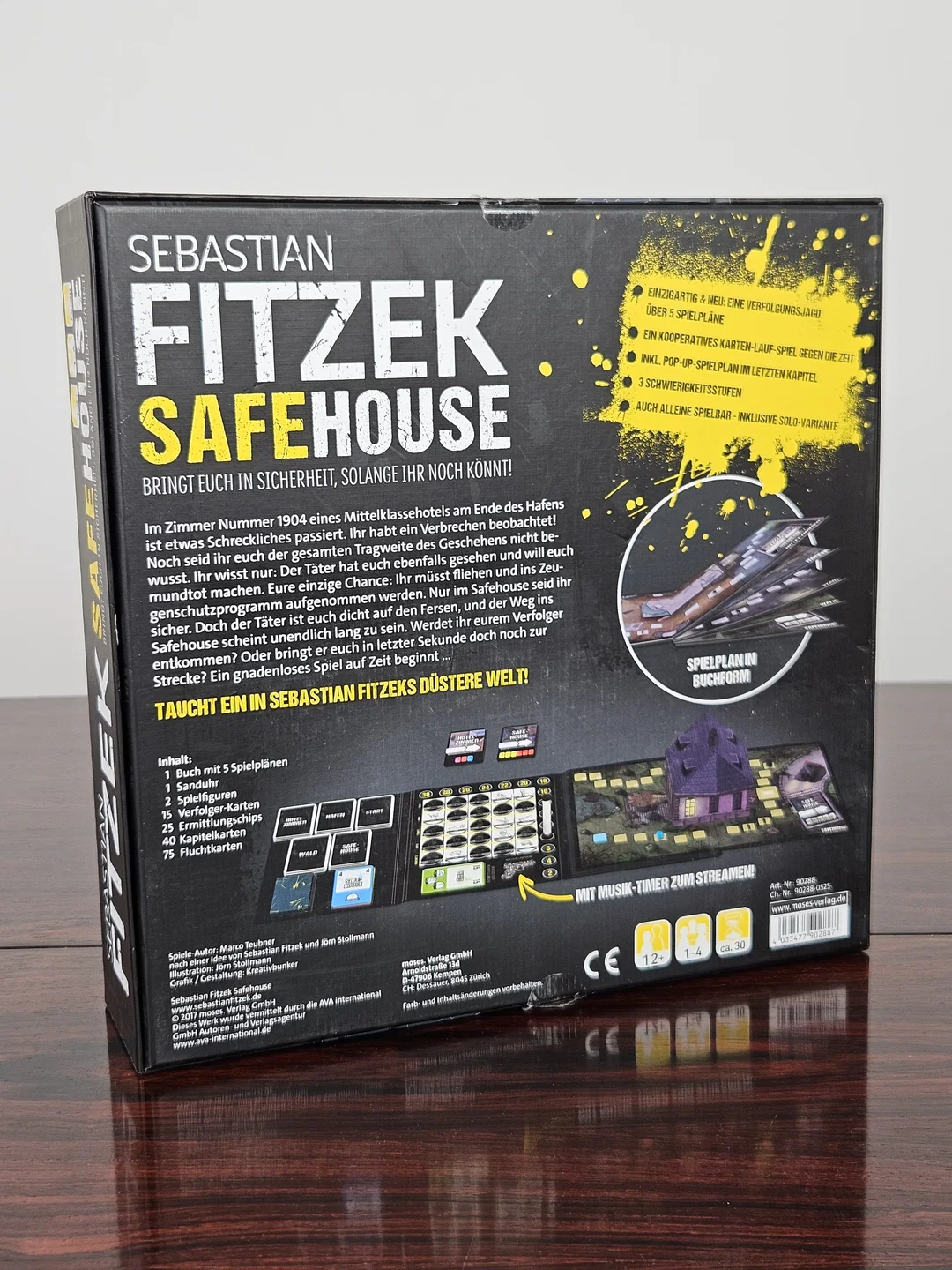 Sebastian Fitzek: Safe House - Gesellschaftspiele - moses. – Bild 2
