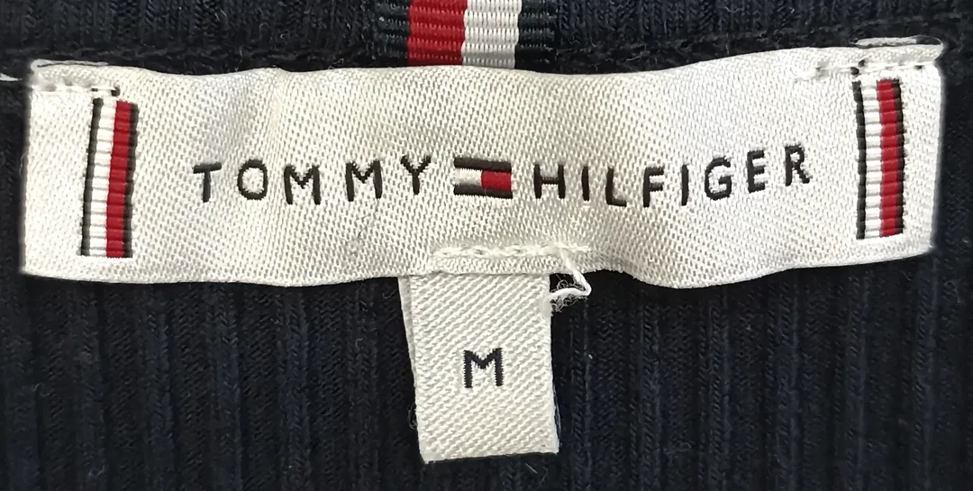 Tommy Hilfiger Damenshirt dunkelblau Gr. M – Bild 3