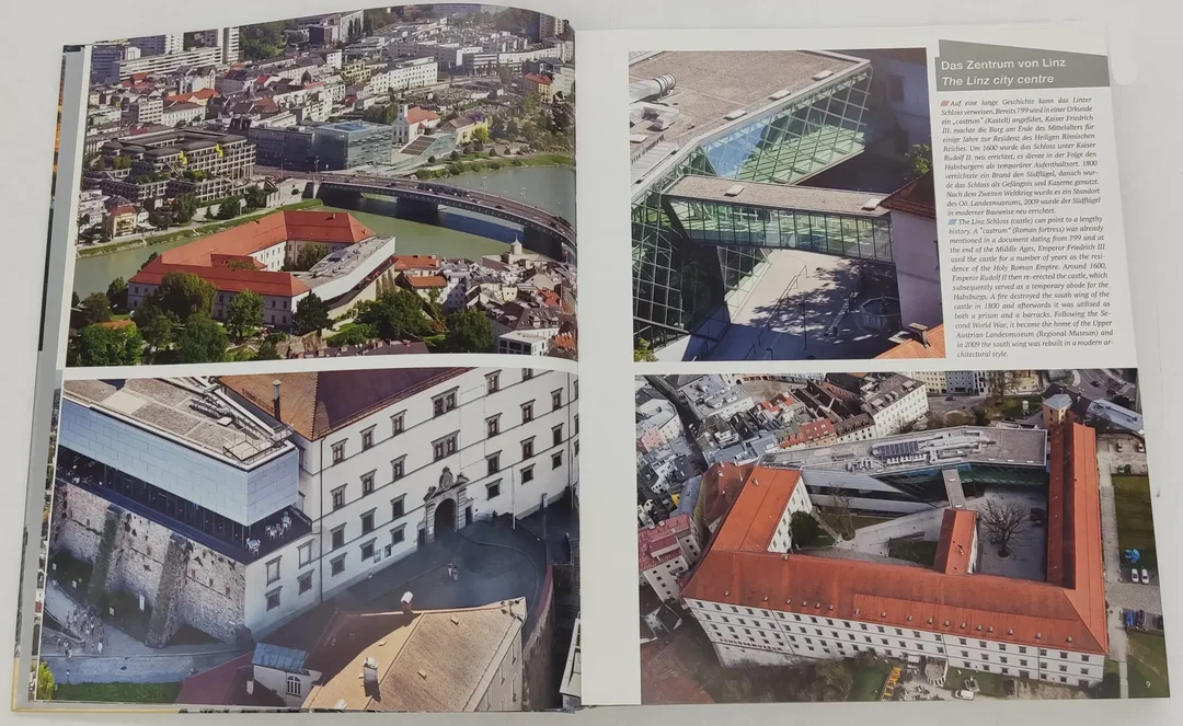 Buch "FOKUS LiNZ" Ein Porträt im Rundflug  "An Aerial Tour" - Bildband – Bild 4