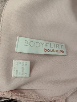 Damen Minikleid Bodyflirt Unifarben | Party-Schatz – Vorschau 4