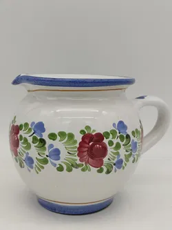 Vintage 13-teiliges Geschirr von J. GRAF KERAMIK - Handarbeit/Handbemalt - Bild 5