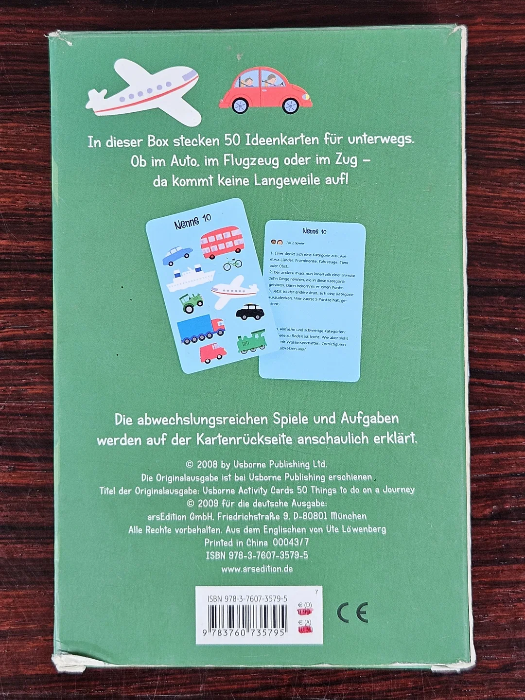 Lustige Reisespiele für unterwegs -  Gesellschaftsspiel - arsEdition – Bild 2