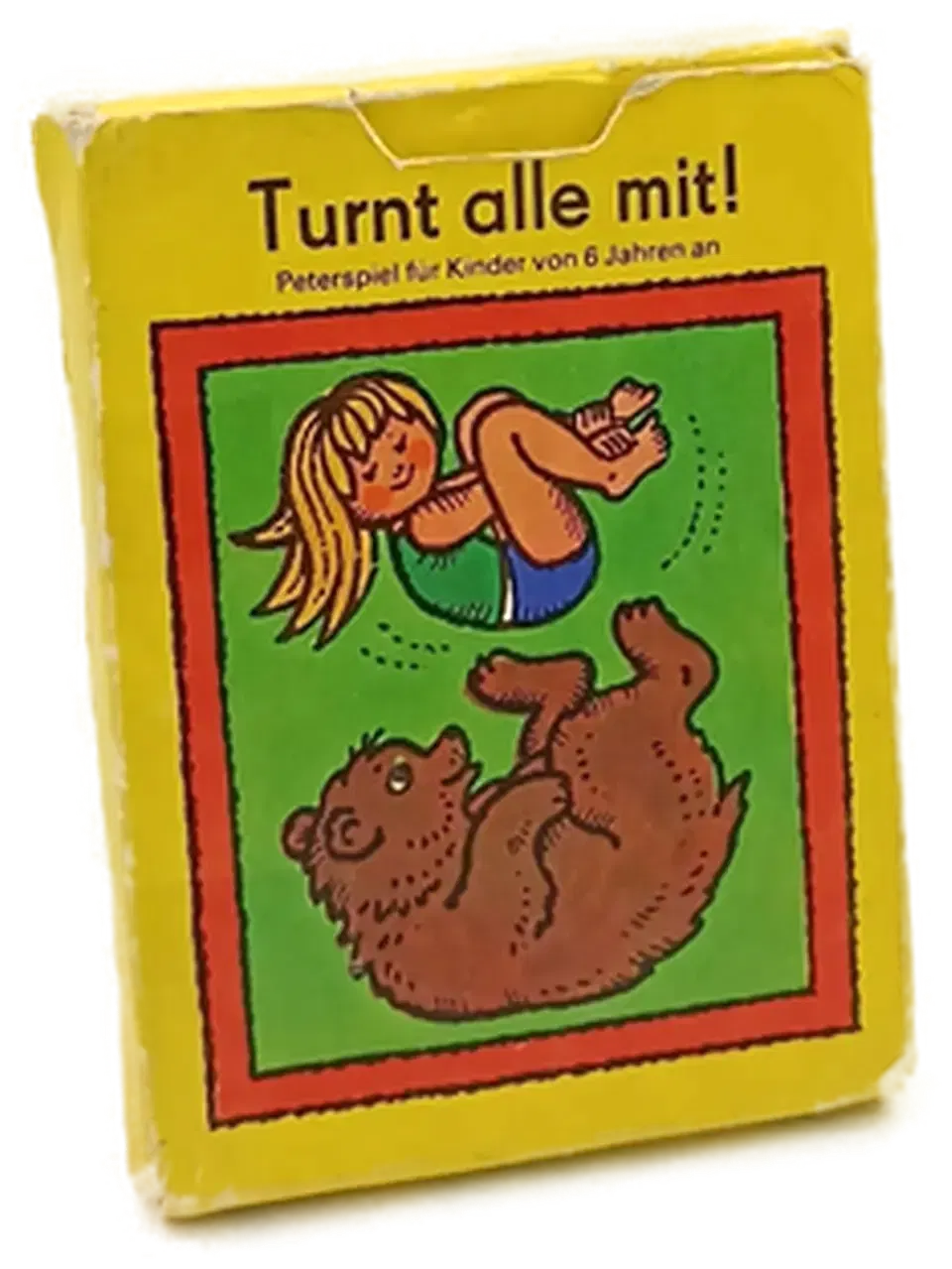 Verlag für Lehrmittel Pössneck: Vintage-Kartenspiel „Turnt alle mit!“ - Bild 4