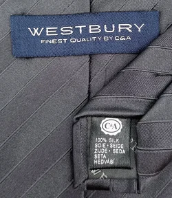 Westbury by C&A Herren Seidenkrawatte gemustert – Vorschau 3