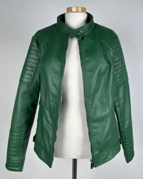 Kelrebec - Damenjacke Kunstleder- Gr. 2XL - Bild 1