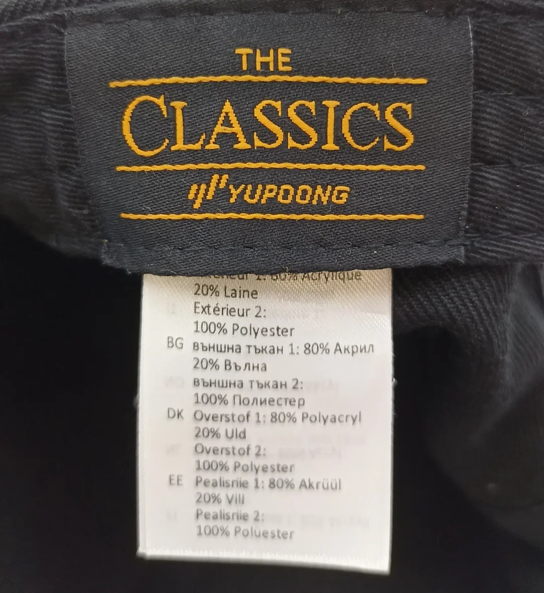 Yupoong CLASSICS Schildkappe – Bild 5