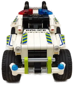 LEGO Technic 42047 – Polizei-Interceptor mit Rückziehmotor – Vorschau 5