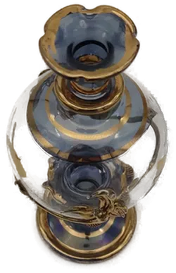 Ägyptische Mundgeblasene Glasparfümvase  - Bild 3