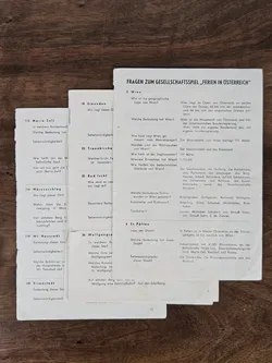 Ferien in Österreich - Vintage Gesellschaftsspiel - Stomo  - Bild 4