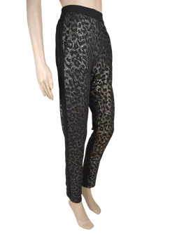 Saint Tropez Mädchen Hose schwarz/gold - Gr. XS - Bild 5