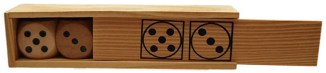Würfelset Holz-Set | Für Gemütliche Spieleabende – Bild 2