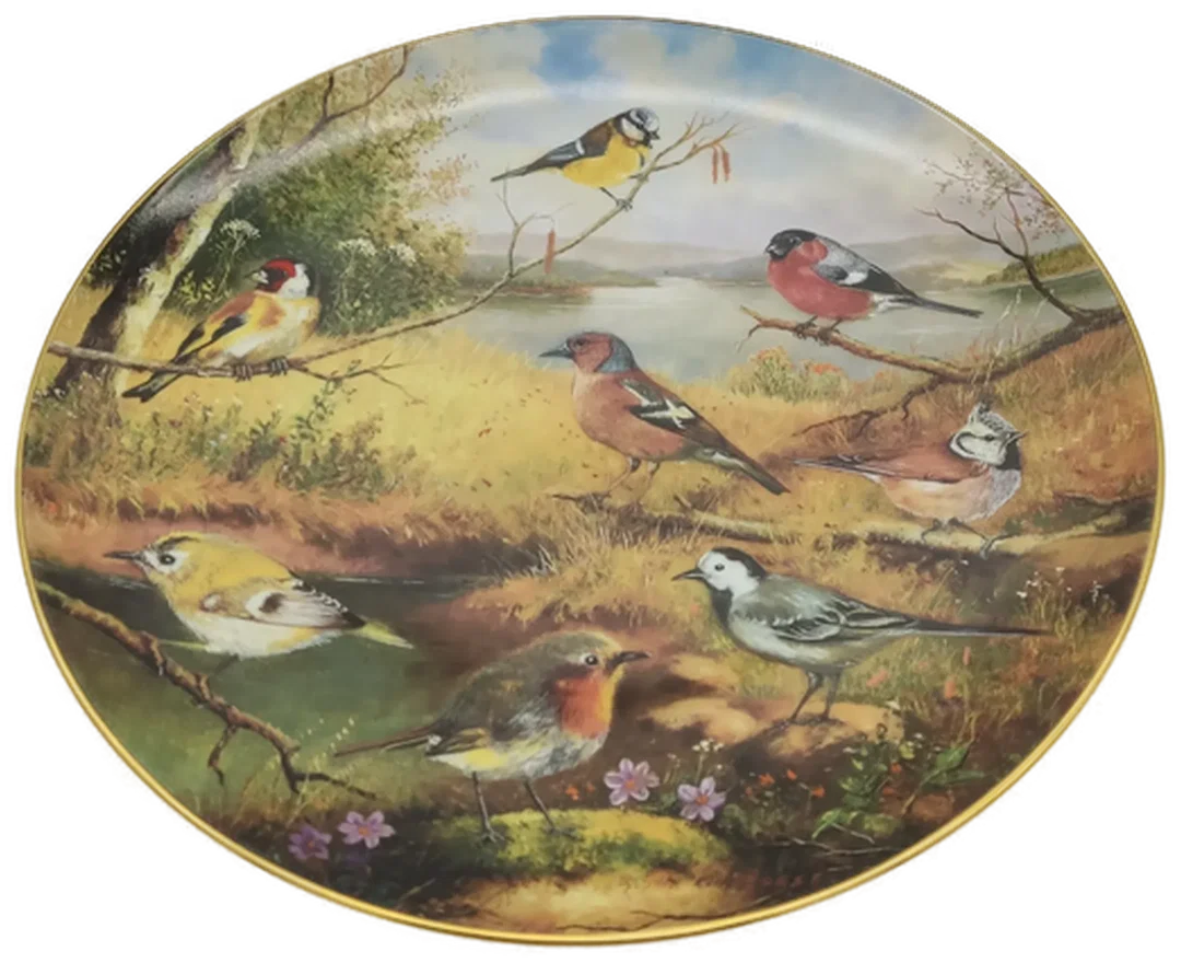 Karl-Hans Boese Sammelteller - Unsere kleine Vogelwelt - D/25.5 cm – Bild 2