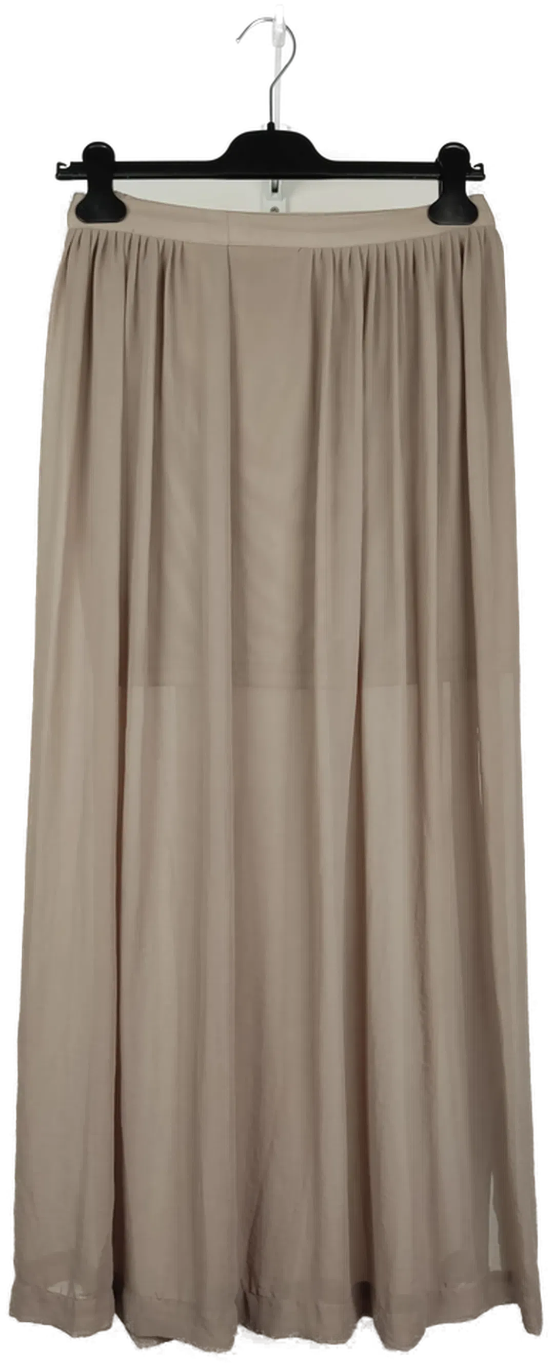 H&M Damenrock braun lang seitlich geschlitz - 36/S - Bild 4