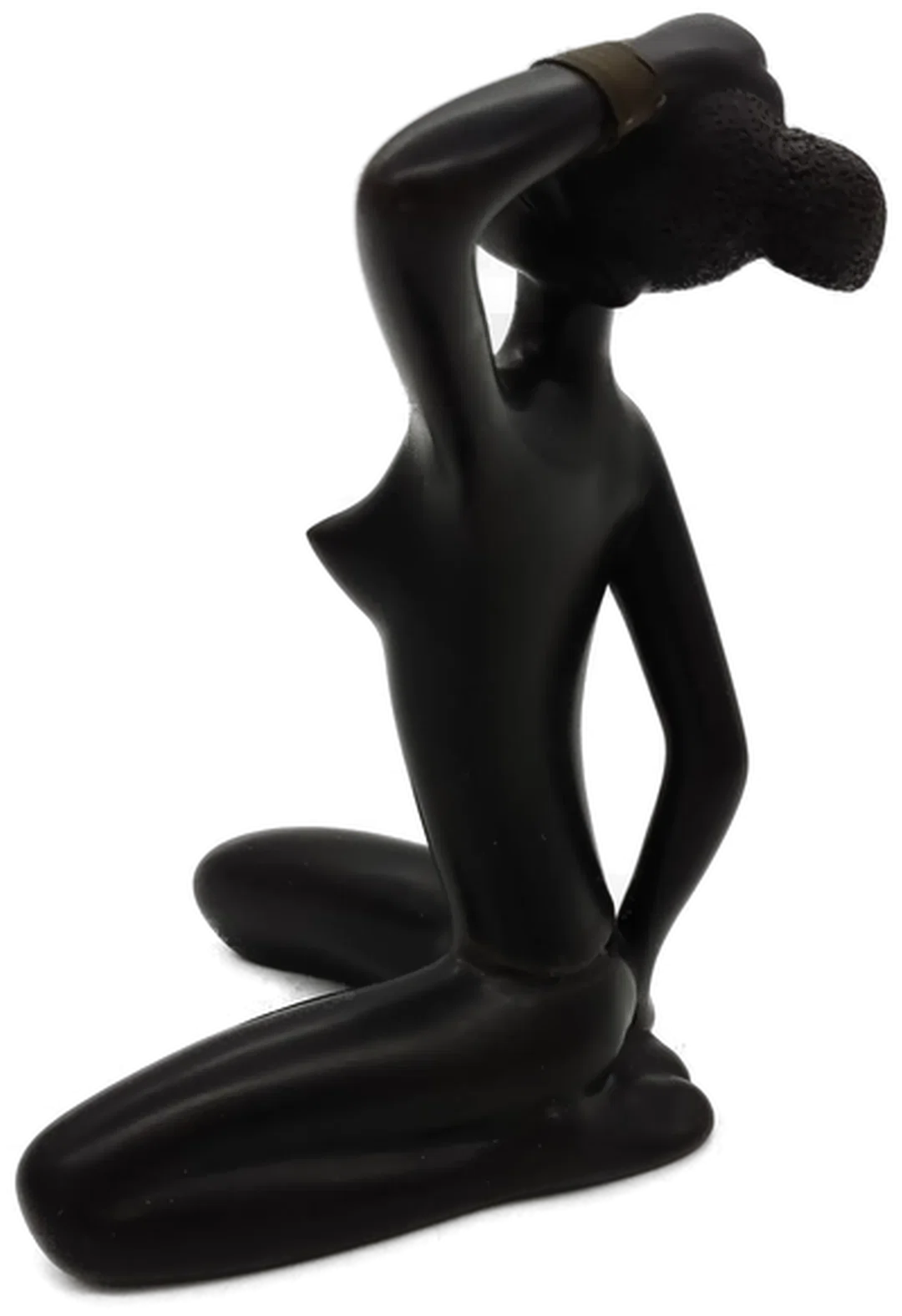 Anzengruber Leopold Kunst-Skulptur African Woman 1950s Austria  – Bild 6