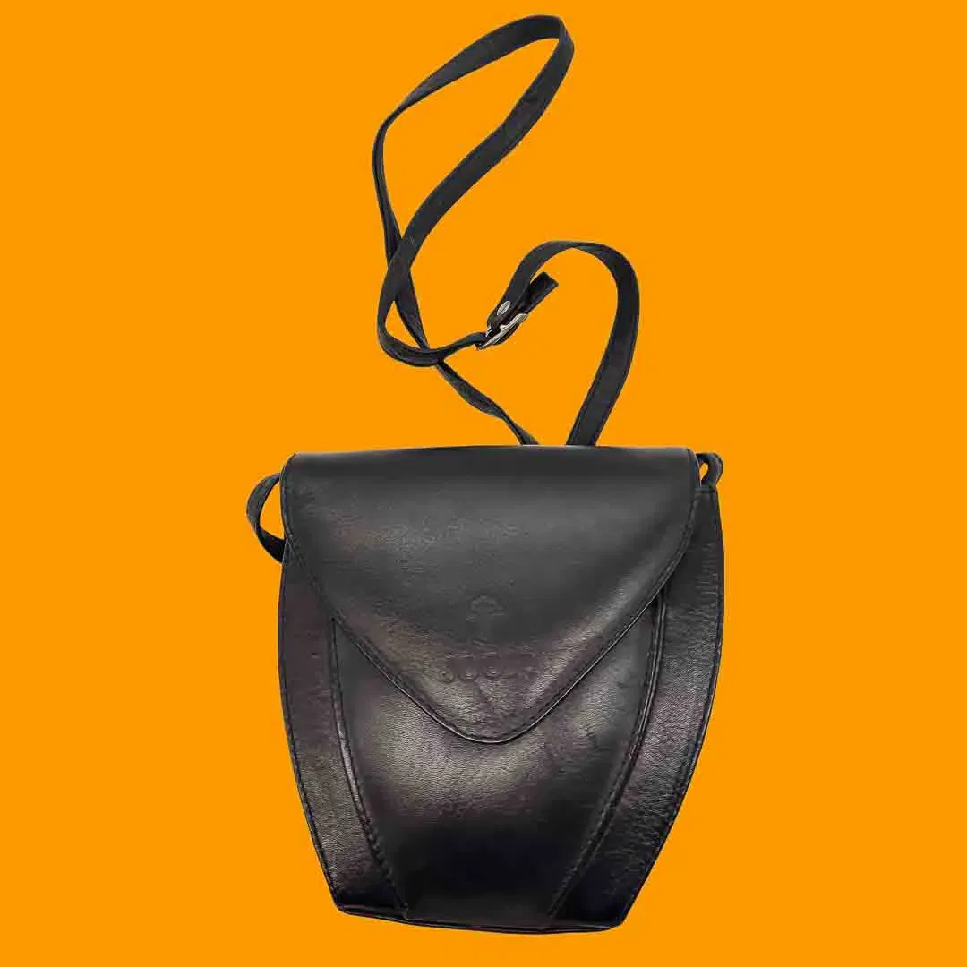 Joop Vintage 90er Jahre kleine Crossbody / Schultertasche, schwarz - Bild 4