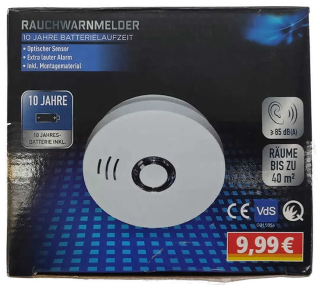 Rauchwarnmelder / Rauchmelder inkl. Batterie - Bild 4