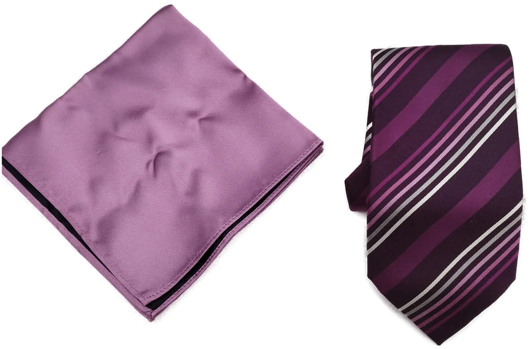 J. Ploenes Tuch & Krawatte - Originalverpackt / mit 4 verschiedenen Knoten – Bild 2