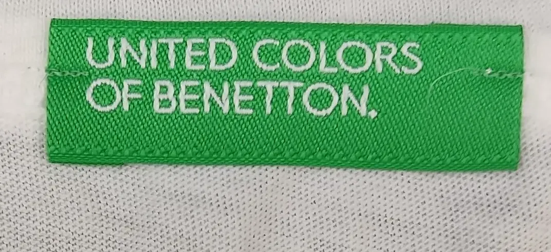 United Colors of Benetton Kindertop weiß Gr. L/G – Bild 3