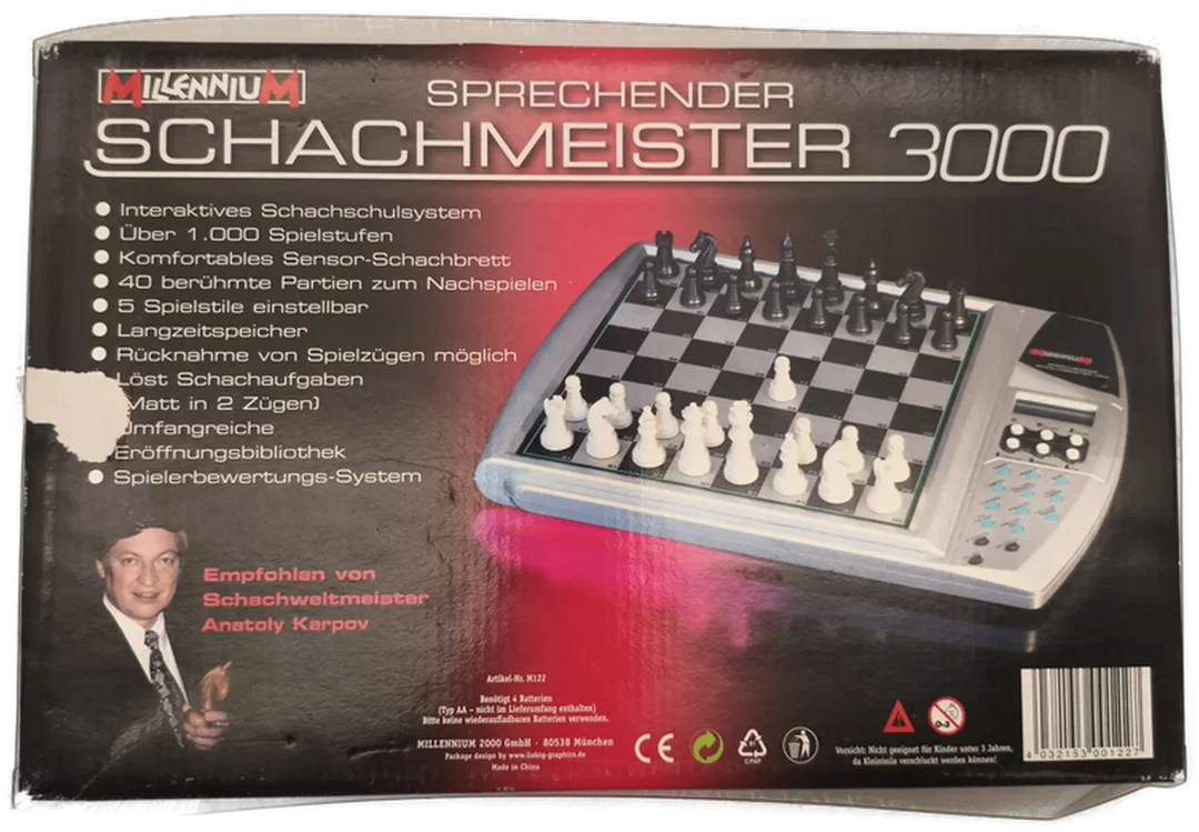 sprechender Schachcomputer, Schachmeister 3000 - Bild 1