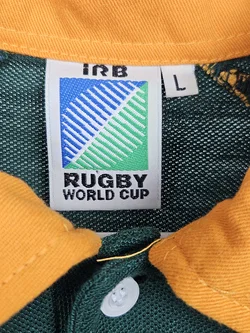 iRB Rugby World Cup Herren Poloshirt, grün - Gr. L  - Bild 4
