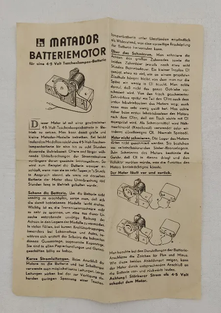 Matador - Batteriemotor – Bild 4