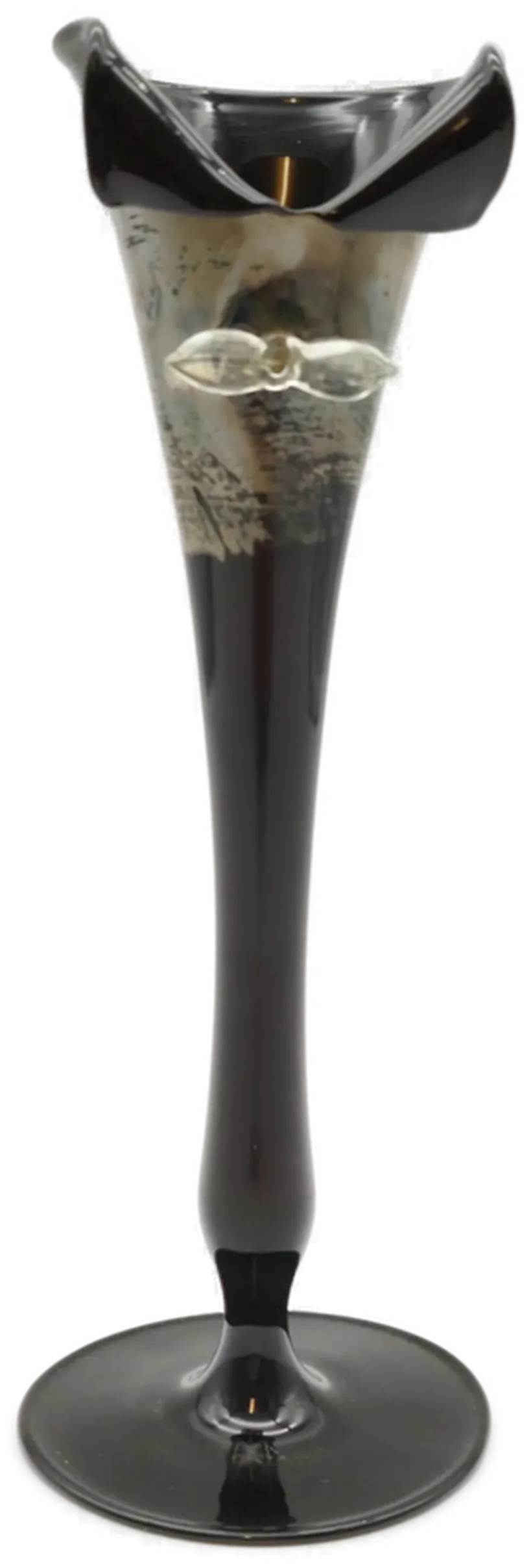 Dekoratives Gläschen mit Masche - leichtes Material - Bild 1