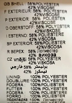 Desigual Damen Mantel gemustert schwarz/weiß Gr. M - Bild 5