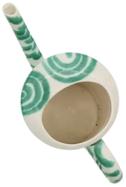 Gmundner Gießkanne „Grün Geflammt“, ca. 14 cm hoch - Bild 2