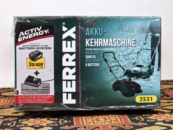 FERREX Akku-Kehrmaschine 20V - Modell 3531 - Ohne Akku und Ladegerät- NEU/OVP - Bild 3