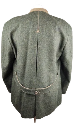 Herren Loden Sakko, Steinbock | Traditionsstück, chemisch gereinigt – Vorschau 3