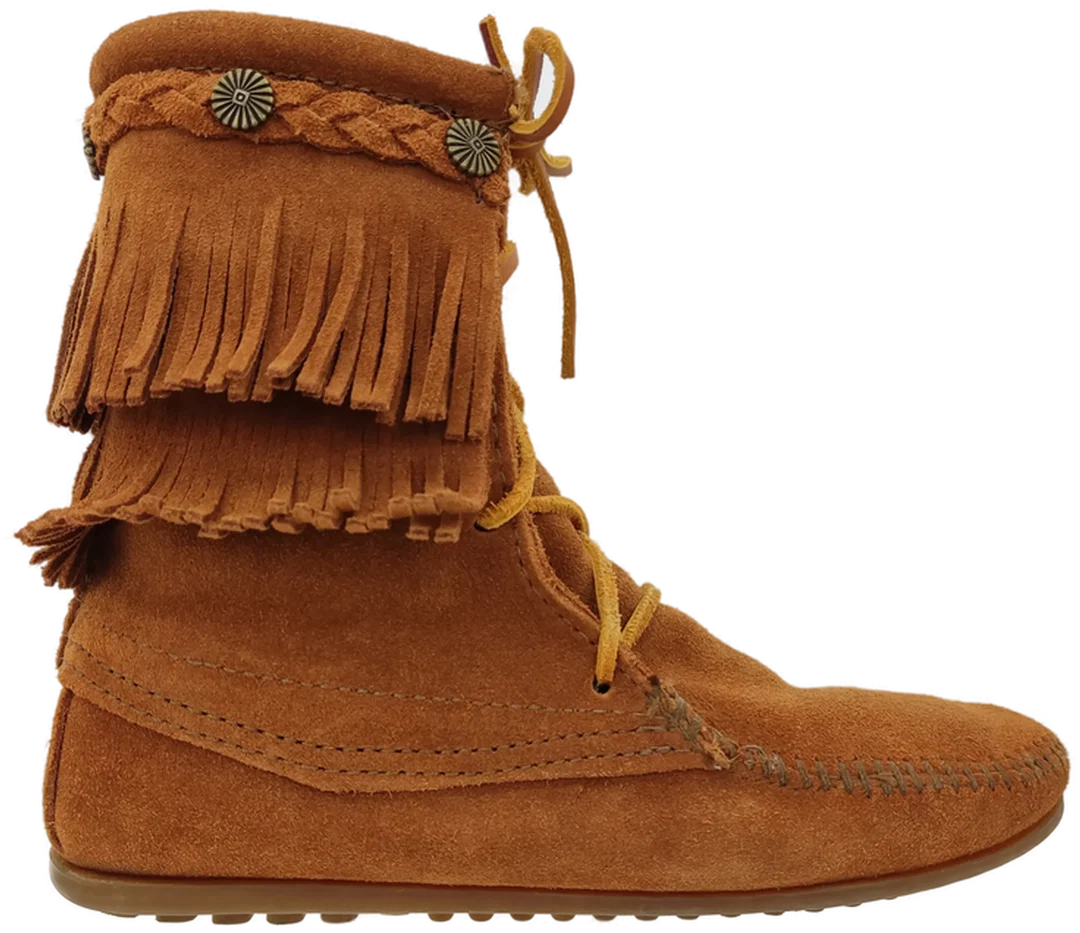 Minnetonka Damen Stiefeletten, braun - Gr. EU 36 – Bild 2