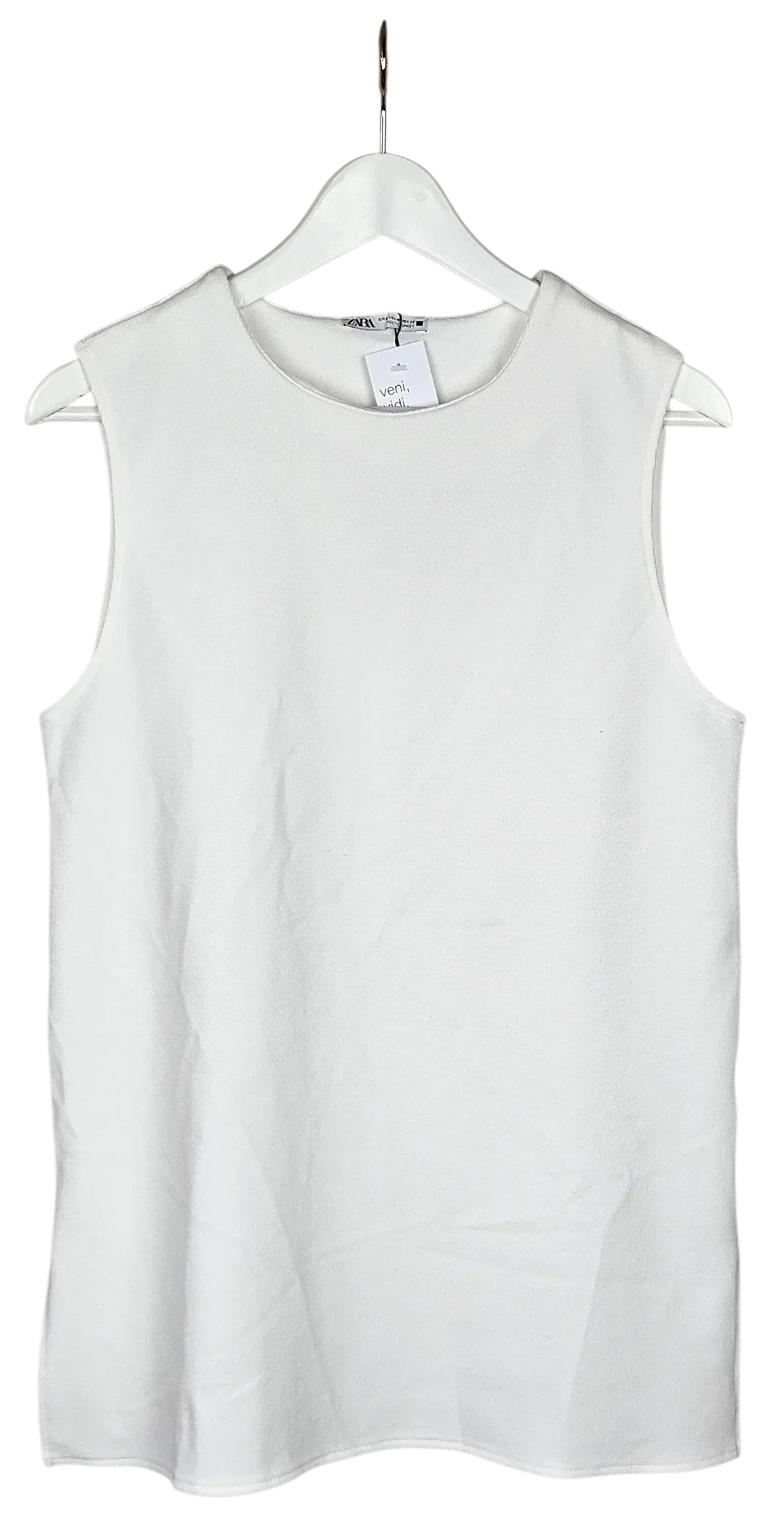 ZARA Damen Top, weiß - Gr. M  - Bild 1