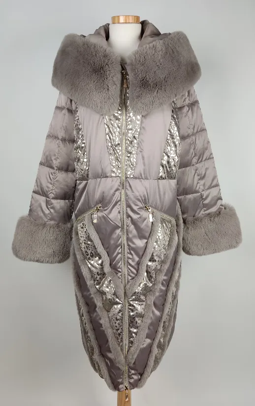 Damen Wintermantel Gr. XL – Bild 2