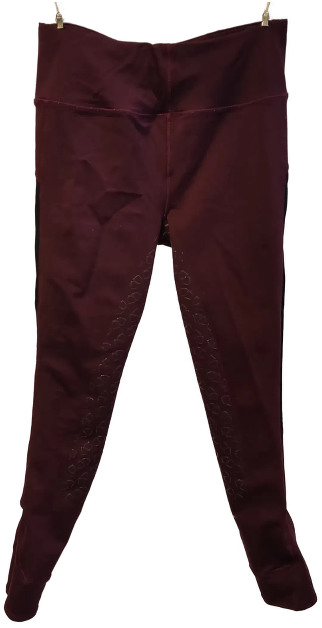 Damengymnastikhose weinrot gepunktet - Gr. 42 - Bild 4