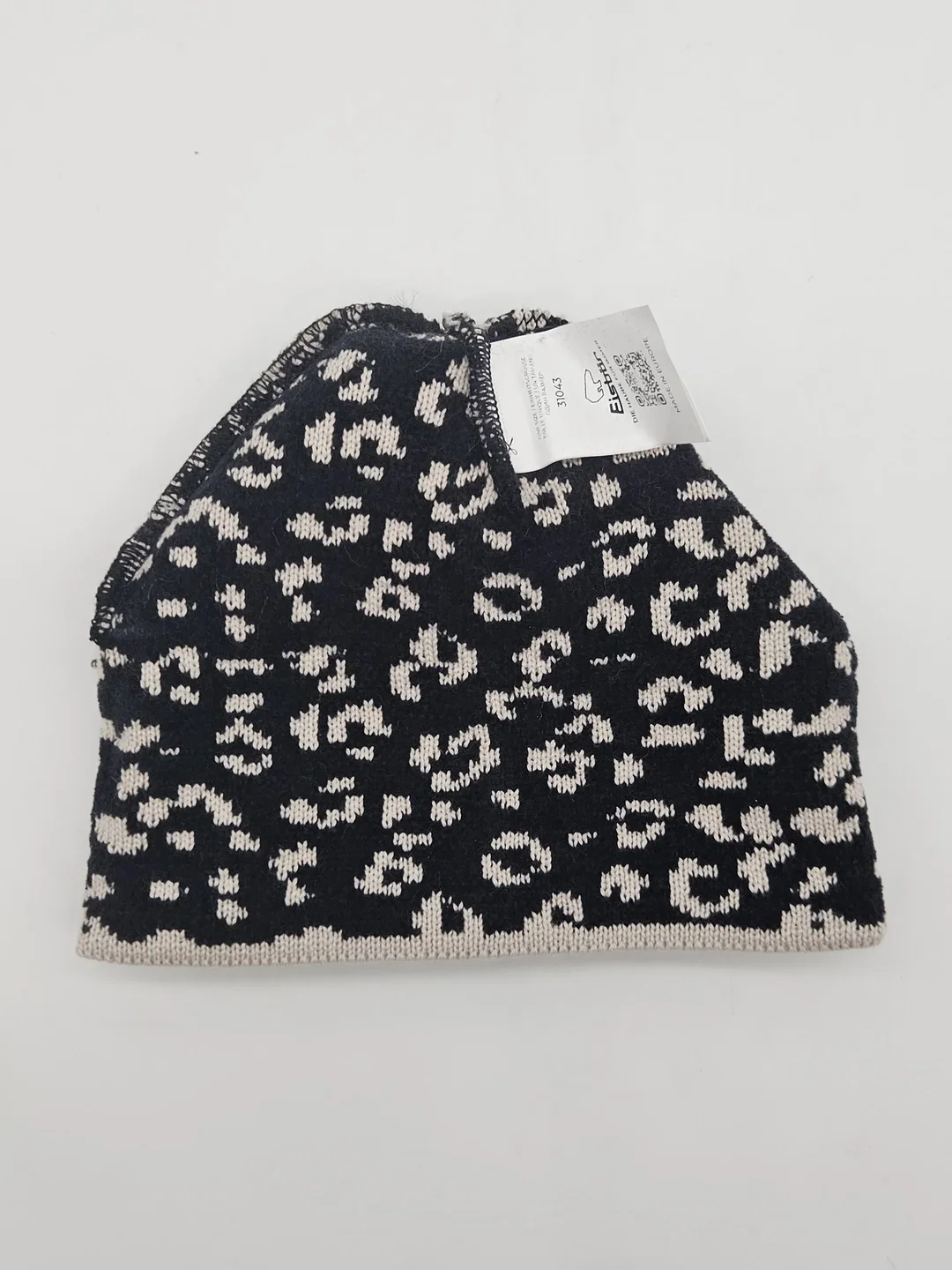 Eisbär Strickaube, beige/schwarz – Bild 3
