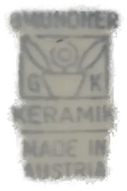 Gmundner Gießkanne „Grün Geflammt“, ca. 14 cm hoch - Bild 4