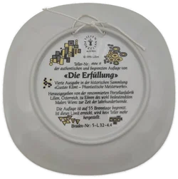 Lilien Porzellan Wandteller 5er-Set 