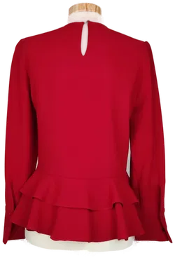 Zara Damen Bluse rot - M/38 - Bild 2