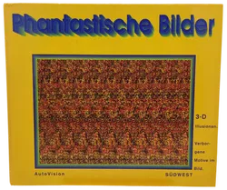 Buch Phantastische Bilder  3-D Illusionen 