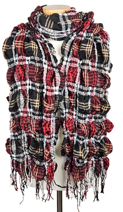 Schal Damen - kariert/ multicolor - Bild 1