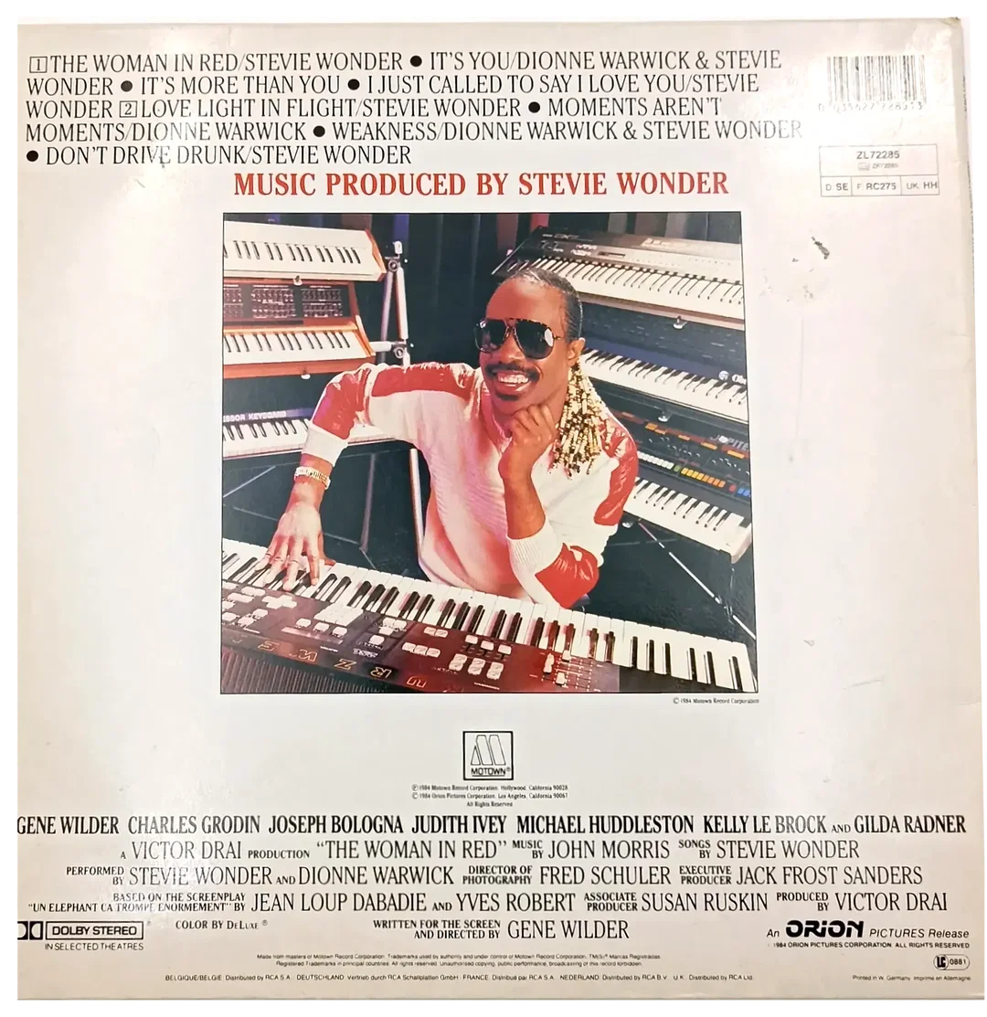LP Stevie Wonder "The Woman in Red"  – Bild 2