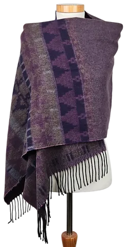 Damen Schal - lila/multicolor - Bild 2