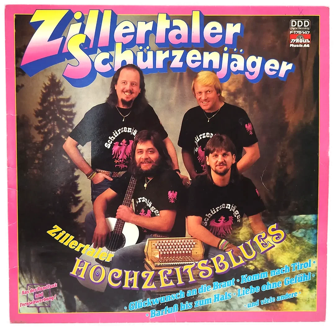 LP Zillertaler Schürzenjäger – Zillertaler Hochzeitsblues | 90er-Original - Bild 1