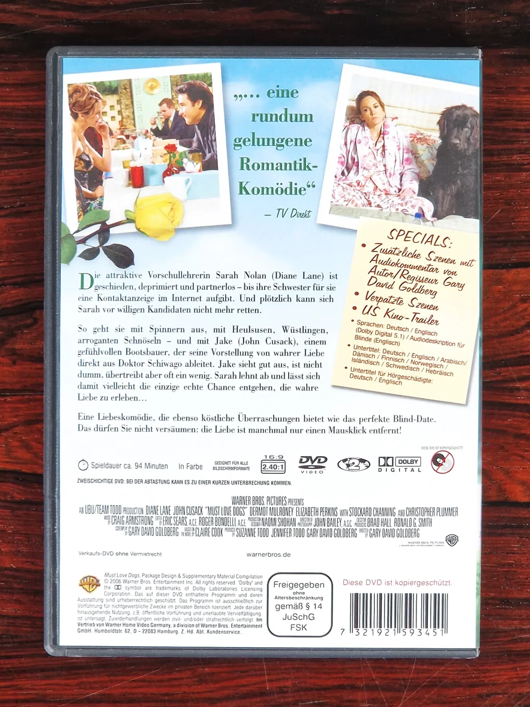 Frau mit Hund sucht Mann mit Herz - Film - DVD – Bild 2