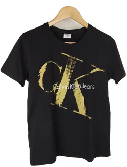 Calvin Klein Herren T-Shirt schwarz Gr. S - Bild 1